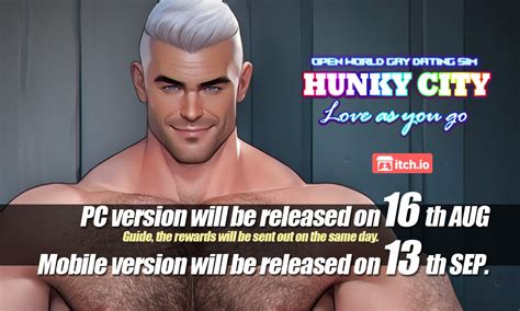 Gay Dating Sim Hunky City: Love as You Go Fully Funded on .